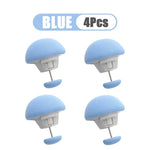 boutons lit adhésifs blanc rose bleu gris modernes drap housse antidérapants fixateurs lot 4pcs