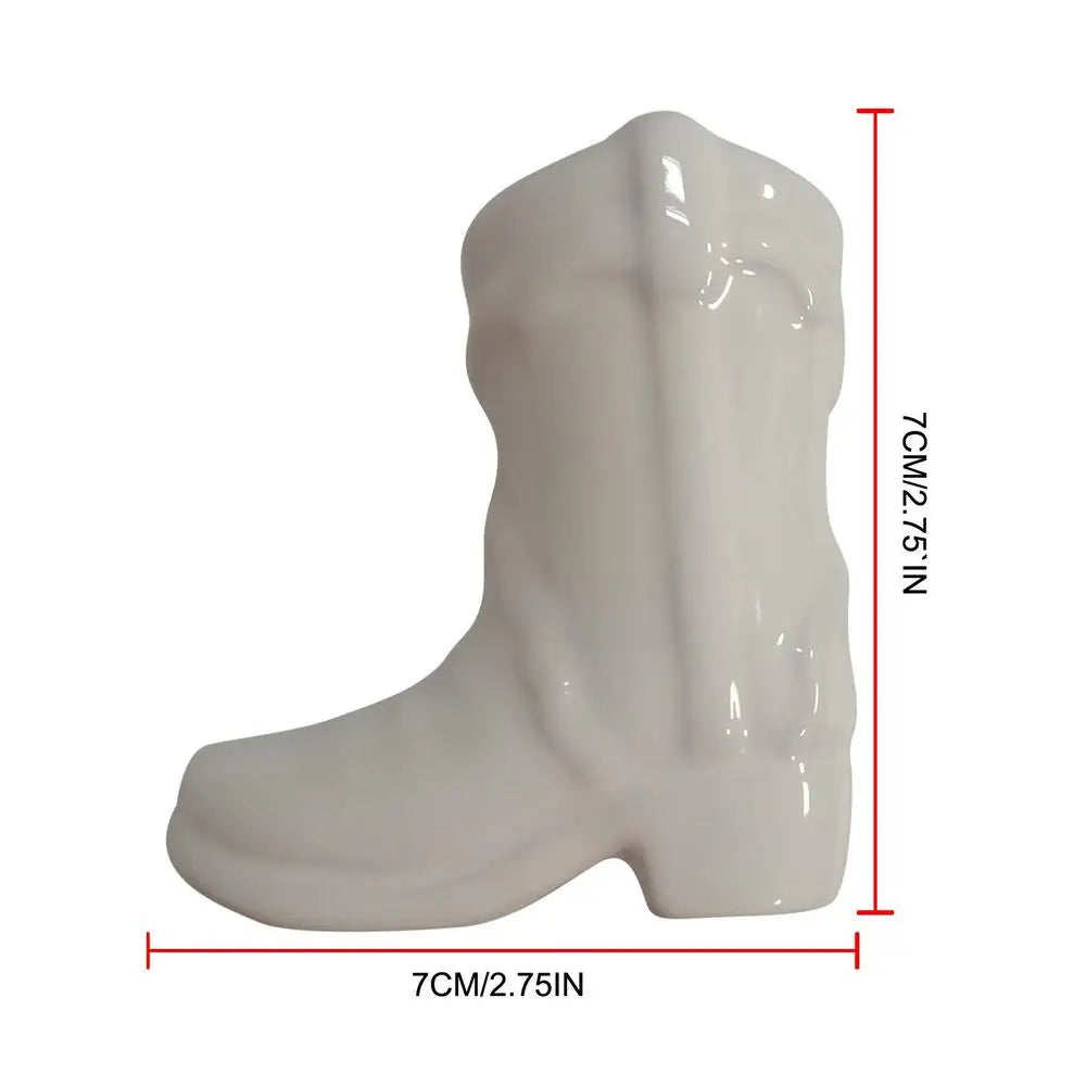 support match céramique boho bottes cowboys glitter blanc noir vert rose moderneDecorationCheminéeHouse