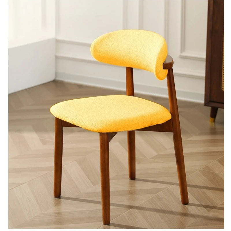 housse siège dossier chaise fauteuil salle manger tissu polyester moderne