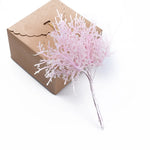 plantes artificielles couronnes fleurs multicolores decoration exterieur naturel branche exposition festive
