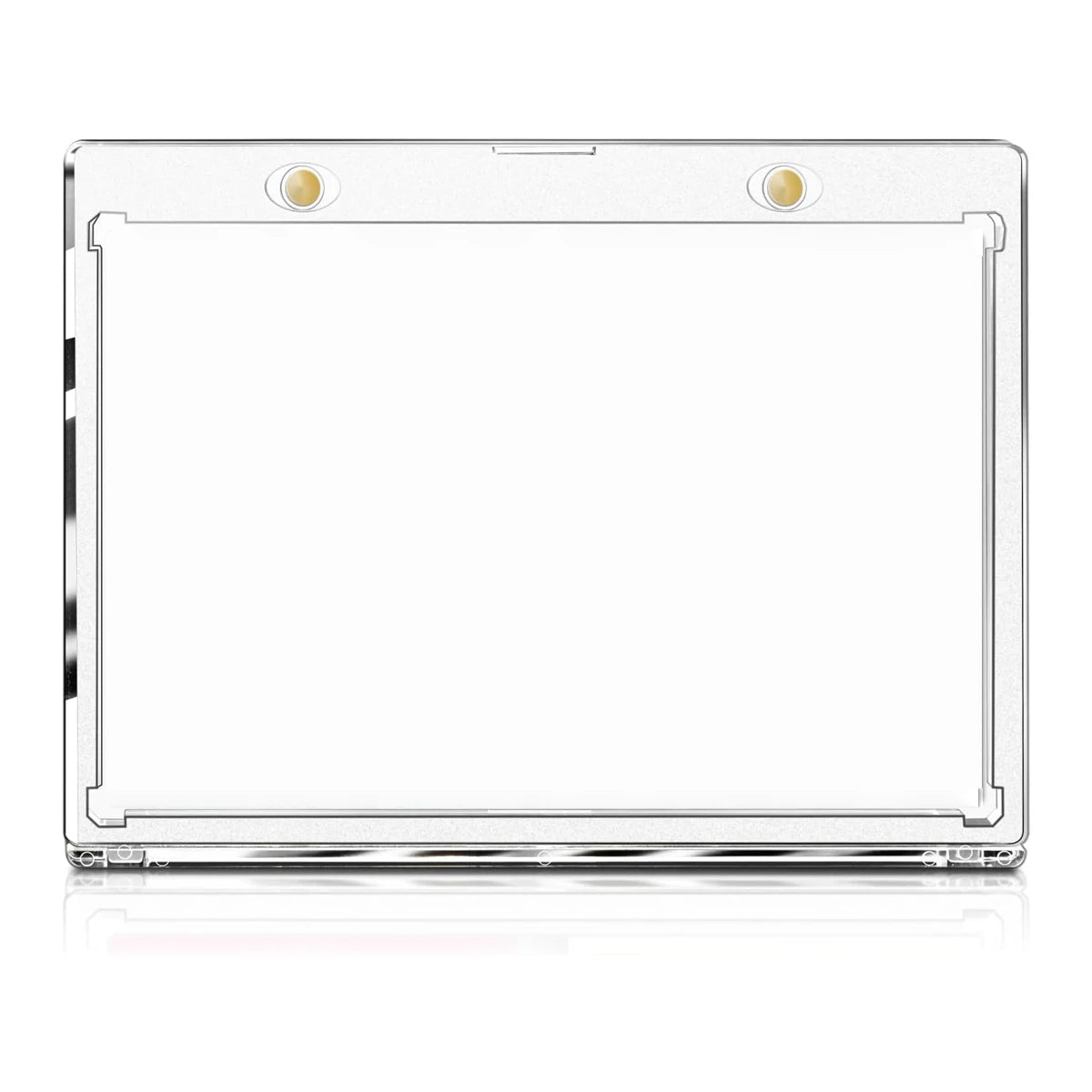 porte cartes magnétique aimants transparent moderne 13cm 9cm cartes inclusion anti uv protection