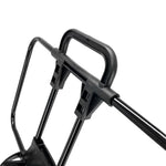 support sac dos pliant brompton aluminium alliage noir clips bandes élastiques ajustables sac dos