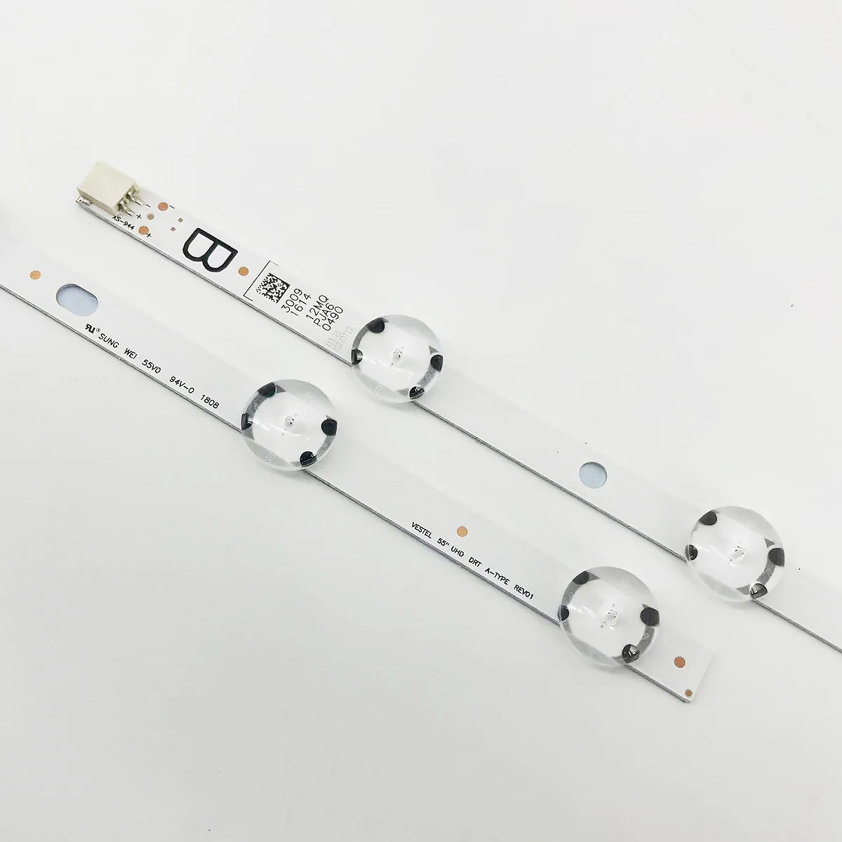 ruban led blanc moderne adhésif 55 pouces leds 535mm opaques