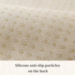 Des particules antidérapantes en silicone à l'arrière.