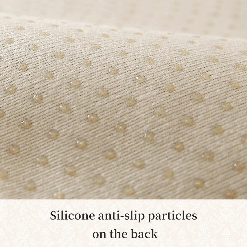 Des particules antidérapantes en silicone à l'arrière.