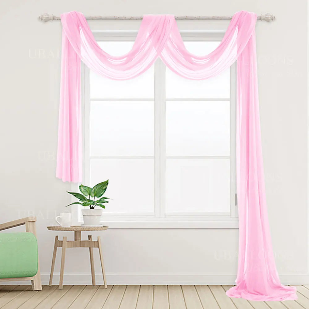 rideau blanc moderne élégant mariage anniversaire événement translucide motifs florauxDecoration