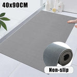 tapis pvc drainage antidérapant gris rouge vert moderne 40x90cm alvéolé losange ibriqué
