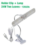 lampe led croissance plantes intérieur spectre complet trépied ajustable clip fixation