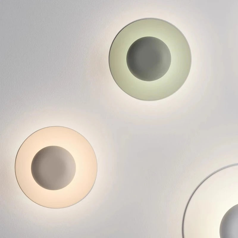 lampe led moderne minimaliste blanc chambre coucher murale flux lumineux 249 2000 lumens