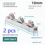 rouleau rideau argenté moderne fixe 8mm 10mm transparent fonctionnel deux pièces