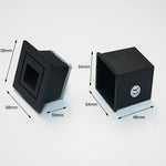plaque lumière led moderne adhésive blanc noir gris ip65 hydrofuge minimaliste