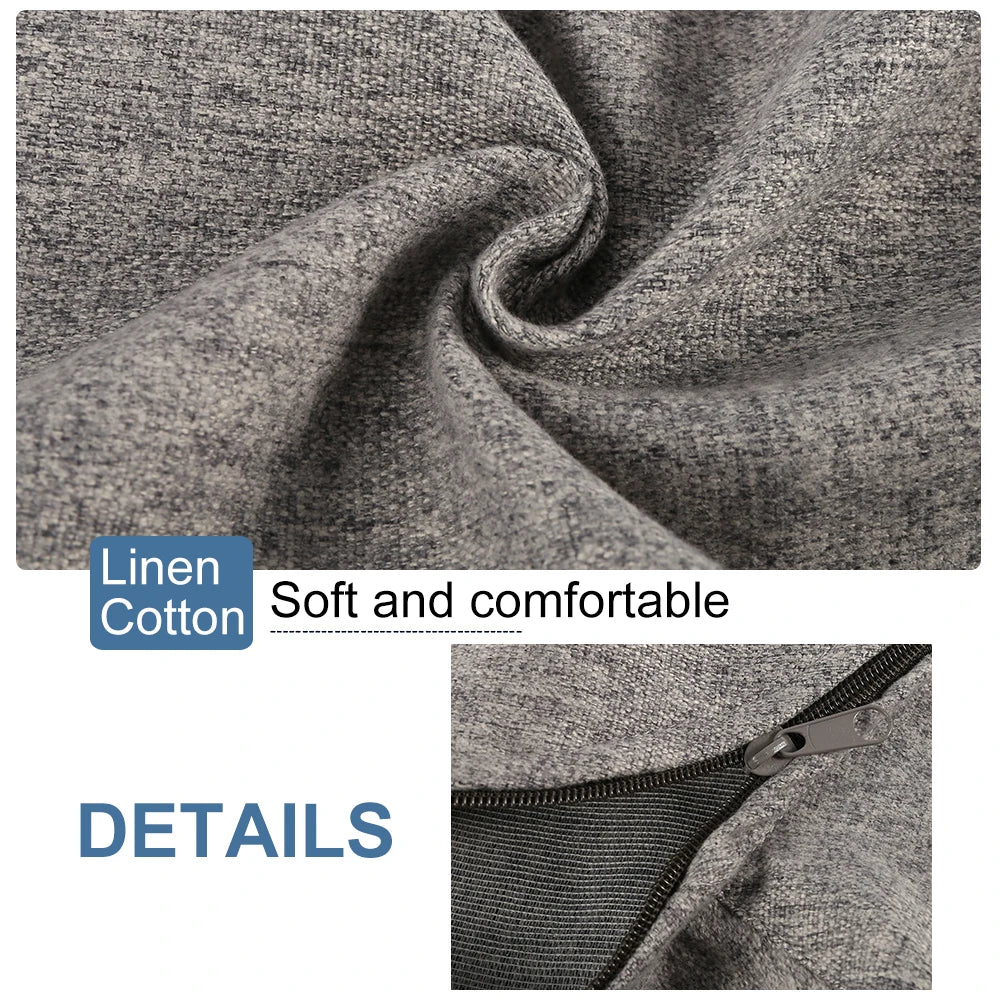 coussin sol sans rembourrage tissu moderne bleu gris jaune violet marron 100x120cm zip sac