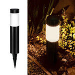 lampe solaire extérieure capteur mouvement led moderne jardin cour terrasse éclairage autoinstallation certifiée