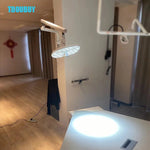 lampe led moderne blanc perforée interrupteur tactile support mural haute luminuosité durable emergency care