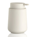 distributeur savon liquide noir mat moderne minimaliste plastique opaque rechargeable salle bain cuisine