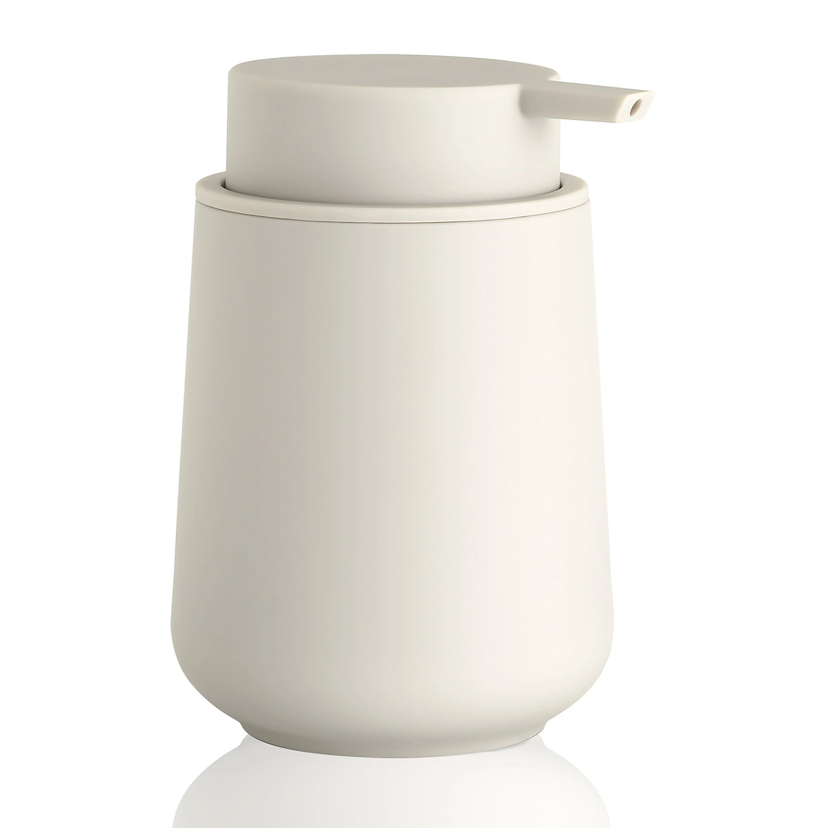 distributeur savon liquide noir mat moderne minimaliste plastique opaque rechargeable salle bain cuisine