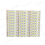 bande led blanc moderne 42x10mm diodes smd2835 3v 300ma opaque sans fixation visible