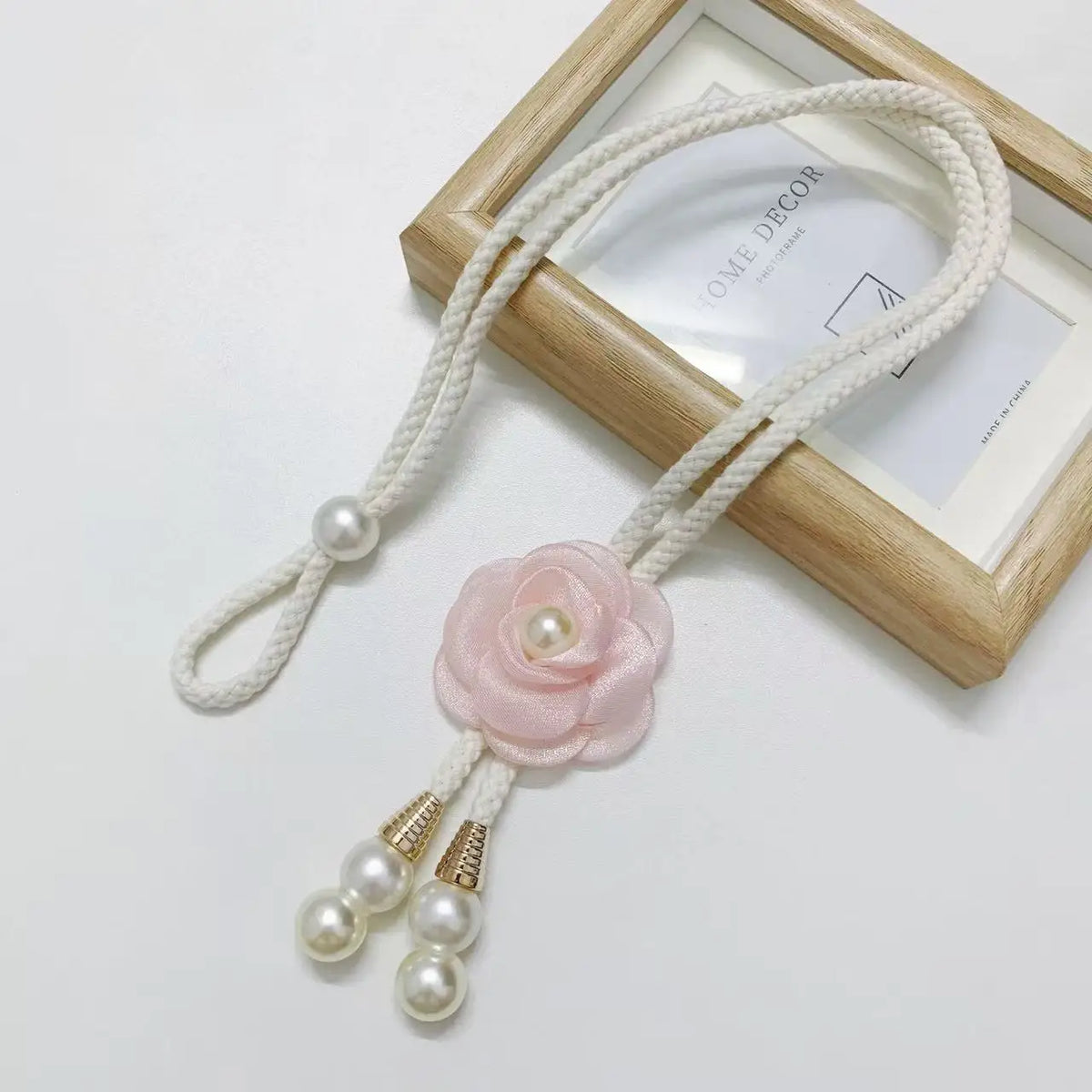 rideaux accessoires cordon serrure fleurs texturées nacrées floral élégant semi transparent tissu unisexe