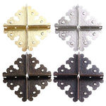 protections angle decoratives bois vintage floral gravures dentelles bronze argentedoré echangement meuble