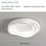 plafonnier led moderne blanc contemporain ovales opacité commandes tactiles