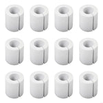 écarteurs rideaux blancs texture moderne clips facile pack 14 pièces 50mm 60mm drapery spacers