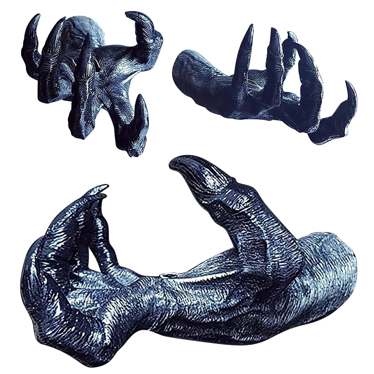 ornement gothique main griffe résine sculpture décoration maison fantaisie dragon démon épingles plaques stickers
