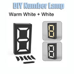 lumière solaire numéro rue ip65 led moderne adhésif extérieure porte villa blanc noir