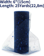 rubans pailletés couleur bleue rose noir texturés 25 yards 15cm largeur festive bricolage mariage