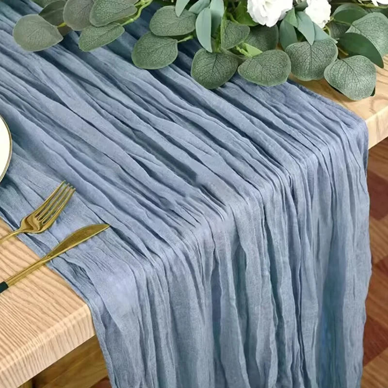 serviette table bleu clair plissée moderne maison Thanksgiving mariage