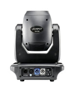 projecteur led 100w dmx scènes professionnelles éclairage scène spot noir prisme faces