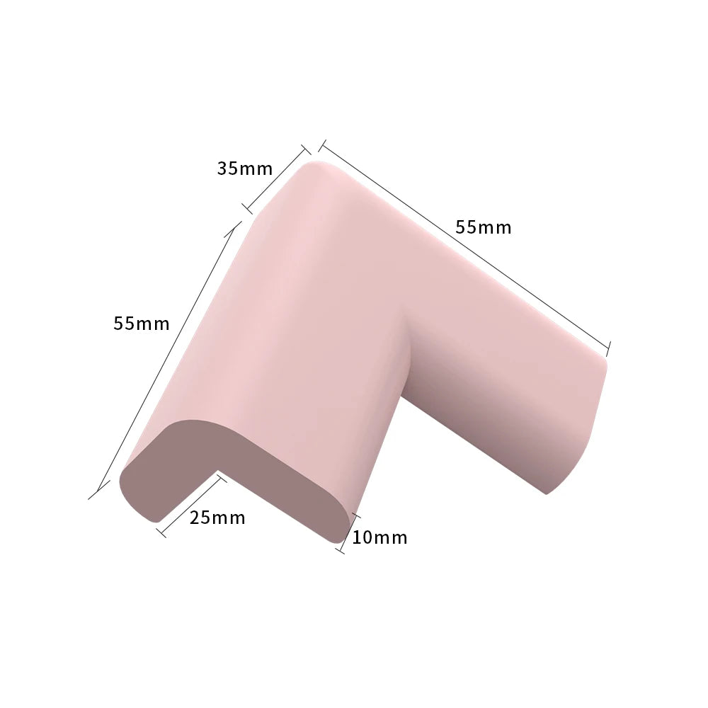 protège bords adhésifs transparent moderne rose clair beige gris clair maison meuble table góc