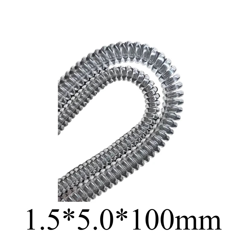 accessoires lunettes anti glisse silicone spirale ondulée transparent argenté fixations branches lunettes cutter