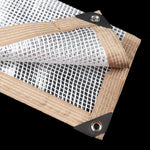 bâche maille transparente imperméable protection plantes jardin voile extérieur métalliques
