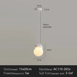 lampe suspendue animaux ours chien moderne intérieur enfant chambre salon blanc