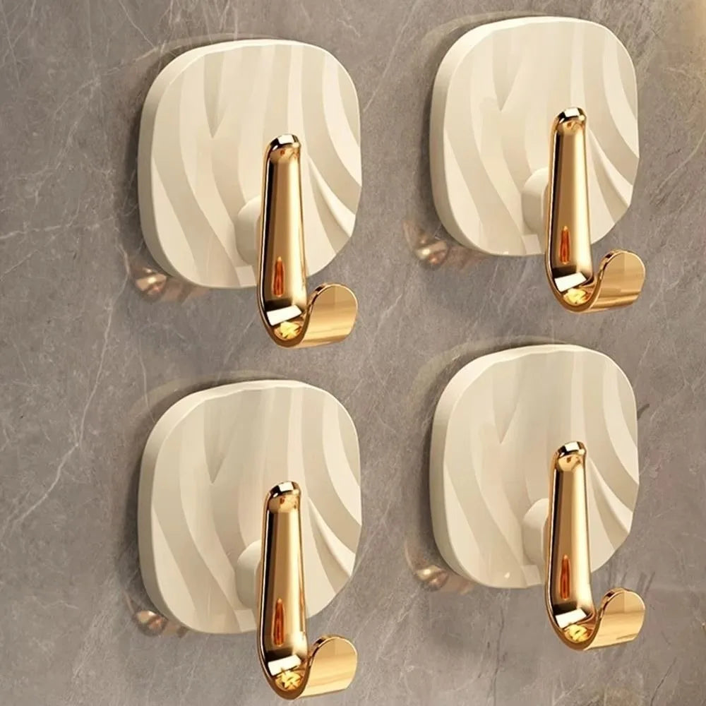 porte serviettes adhésifs moderne vert transparent beige reflets élégants auto colle sans perçage haute