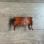 miniature chaise bois décorative meubles maison poupée classique scène miniature 112