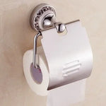 ensemble accessoires salle bain chrome mural porte serviette brosse wc porte gobelet