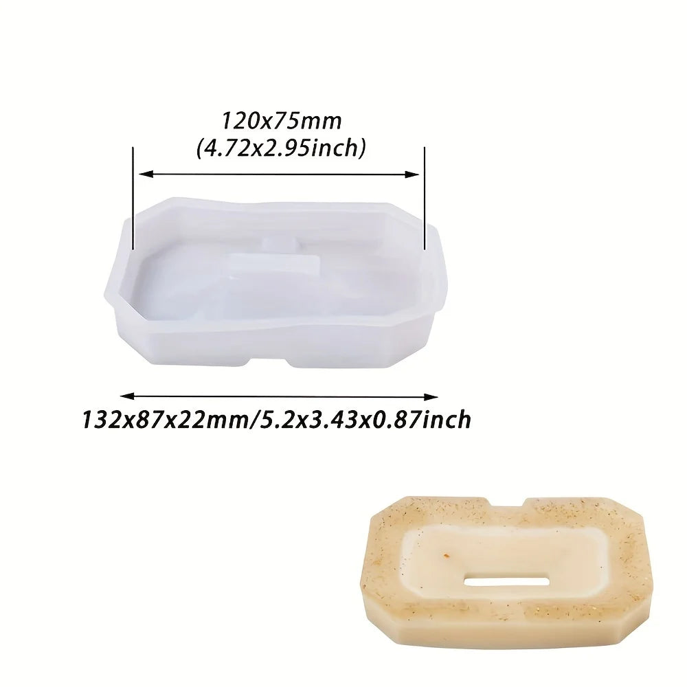 moules savon silicone motifs floraux transparents moderne minimaliste