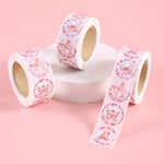 étiquettes autocollantes papillons fleurs strass dorés rose blanc festives mariage