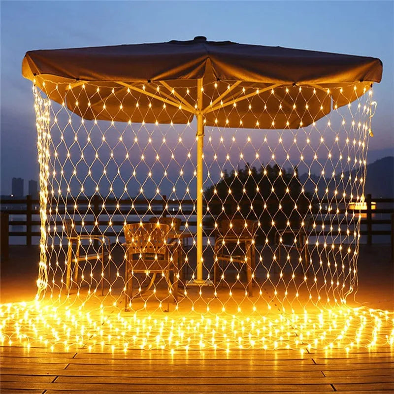 filet lumineux maille régulière blanc chaud moderne modes autoinstallation certifié rohs ul