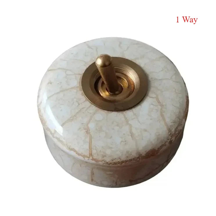 socle lampe vintage or noir rayures horizontales fixations maison DIY deco