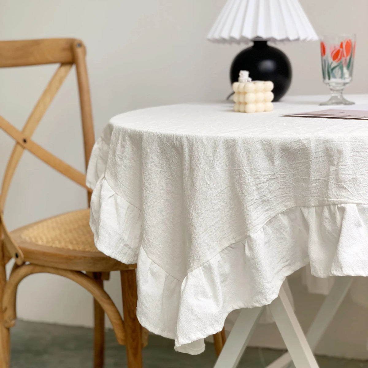 nappe blanche coton classique rectangle imperméable usage multiple mariage fête mères carnaval diplômes
