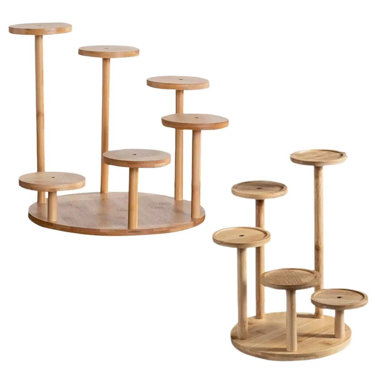 support plantes bois minimaliste étagère intérieure pots fleurs organisation balcon chambre salon moderne zen