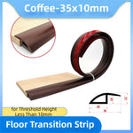 joint seuil pvc marron texture bois naturelle adhésif moderne protection rouge 10mm 40mm 7mm