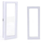 boîte présentation bijoux noir blanc contemporaine mat clips grille tailles différentes