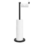 support papier toilette moderne or noir argent brosse inoxydable fixations porte papier brosse