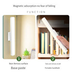 lampe led moderne rechargeable blanc télécommande ajustable minimaliste