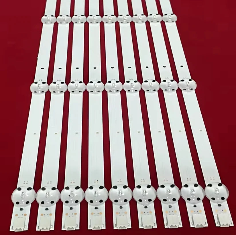 bande lumineuse led blanc 590mm leds 3v moderne sans visibilité fixations