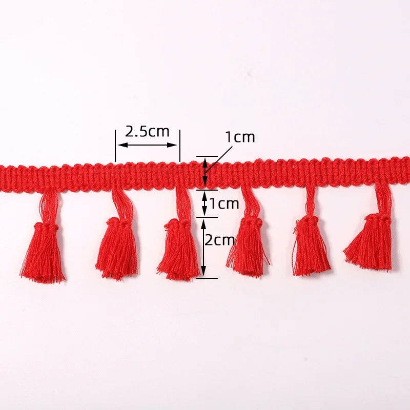 rubans pompons violet rouge jaune orange bleu rose boho artisanal 10 mètres
