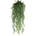 guirlande artificielle feuilles vert fines moderne extérieur accrochable pp opaque